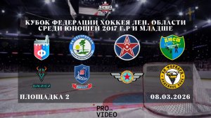 Кубок федерации хоккея Ленинградской области | Площадка 2 | 08.03.2026