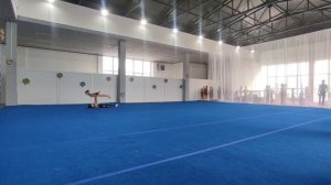 СмП 2 спортивный разряд, Нечаева Алиса - Кондратьев Артем, МАУДО ДТДиМ, Балансовое упражнение