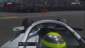 Формула-1. Вылет Переса на Гран-при Австралии 2026 (1 практика)