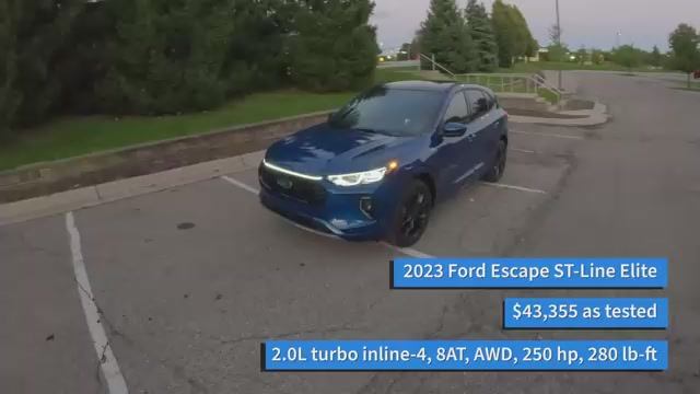 Обзор Ford Escape ST-Line Elite AWD Форд смотреть онлайн