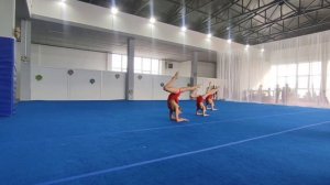 ТР 2 спортивный разряд, Буряк - Пугач К. - Пугач П., КРОО ФСА, Балансовое упражнение