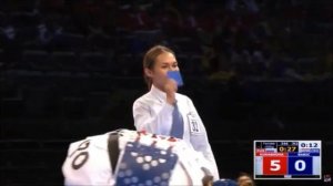 ТХЭКВОНДО ВТФ. ОТБОР НА ЮНОШЕСКИЕ ОЛИМПИЙСКИЕ ИГРЫ 2014 года. ЮНИОРКИ до 55 кг. ФИНАЛ