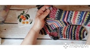 СП "Вяжем носочки для Мамы и дочки 2"Отчет