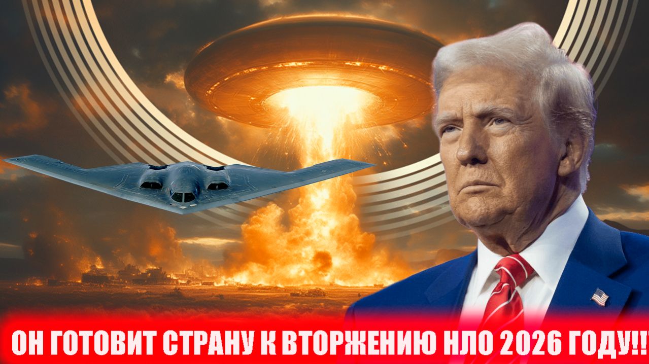 ТРАМП ГОТОВИТИТСЯ К ВТОРЖЕНИЕ НЛО УЖЕ В 2026 ГОДУ ЧТО ЖДАТЬ ЧТО ПРОИСХОДИТ