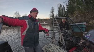 Рыбалка в притоках Томи. 1-я Серия. Конец октября 2025.