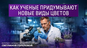 Как учёные придумывают новые виды цветов.