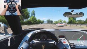 Porsche Carrera GT: V10 мечта 🔥 Заезд в FH4 на Logitech G29 🏁