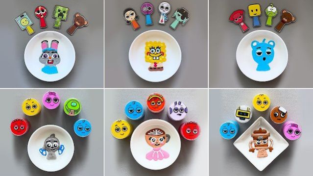 УГАДАЙ ЦВЕТ СПРУНКИ! СМЕШИВАЕМ ПЕРСОНАЖЕЙ СПРУНКИ ПО ЦВЕТАМ УГАДАЙ SPRUNKI INCREDIBOX