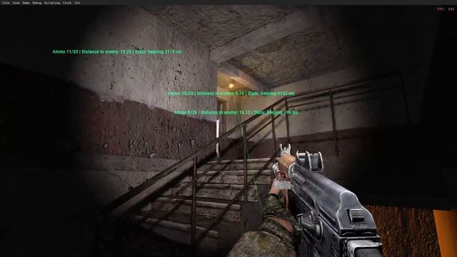 IX-Ray Platform - Полтергейст использует оружие