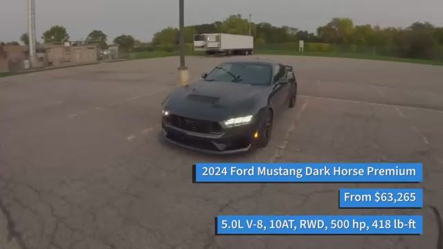 Обзор Ford Mustang Dark Horse Premium Форд Мустанг Дарк Хорсе