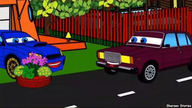 Мультик Анекдот про наши машины #анекдоты #смешно #прикол #оченьсмешно #шутка