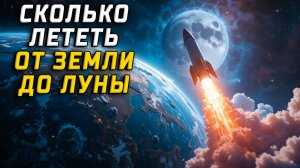 Сколько лететь от земли до луны