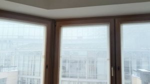 Полная реставрация деревянных окон (евродерево) на Патриках в квартире