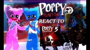 Реакция персонажей Поппи Плейтайм на Будущее / Гача реакция / Poppy Playtime