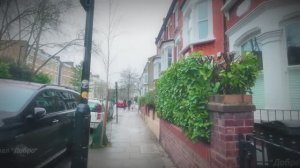 Утренняя прогулка по Лондону от Стэмфорд Хилл до стадиона Эмирейтс 4K