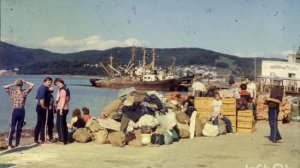 Посёлок Дунай, приморский край, ретро видео, оживлённые кадры из времён СССР