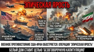 США заявляют о поражении Ирана: операция «Эпическая ярость» в деталях