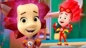 Фиксики.  Мастера на вертолетах. Фиксики спешат на помошь. мультфиль игра