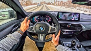 2021 BMW 530D AT xDrive - POV ТЕСТ-ДРАЙВ