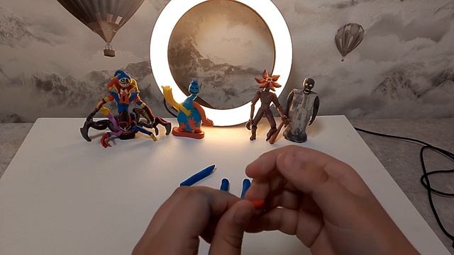 Лепка Хаги Ваги из игры Poppy playtime chapter 1.Лепка Poppy playtime.