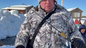 ещё одна форель на льду