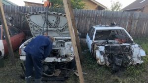 Восстановили москвич 2335 . Первый этап