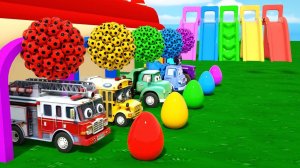 Колеса на автобусе — песенки про семью пальчиков — пять маленьких яиц и жёлтый школьный автобус