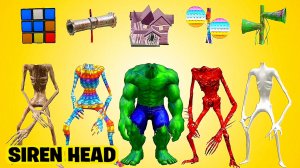 📢 СИРЕНОГОЛОВЫЙ 📢 - СОБЕРИ СИРЕНОГОЛОВОГО ПРАВИЛЬНО. SIREN HEAD - ВИДЫ.