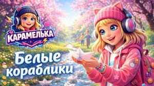 Белые кораблики ⛵ — Карамелька | Весенняя песня про детские мечты