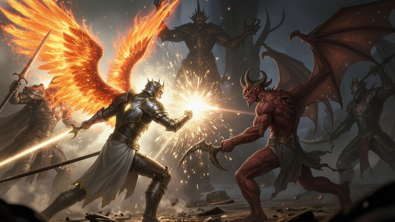 песня "Битва Света и Тьмы"