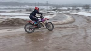 Школа мотокросса ZRT Тренировка поворотов