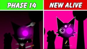 sprunki phase 14 (старое не оригинал) но они выжили