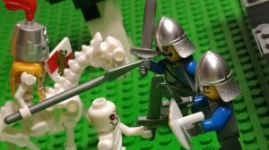 оборона башни от скелетона ( день первый, рейд скелетов был сдержан)