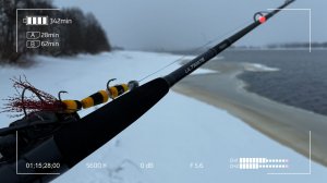 Слез с дивана и пошёл ловить рыбу после морозов