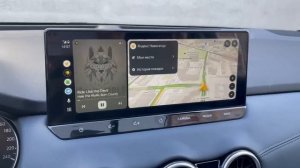 Работа Android auto на Nissan Qashqai Glory