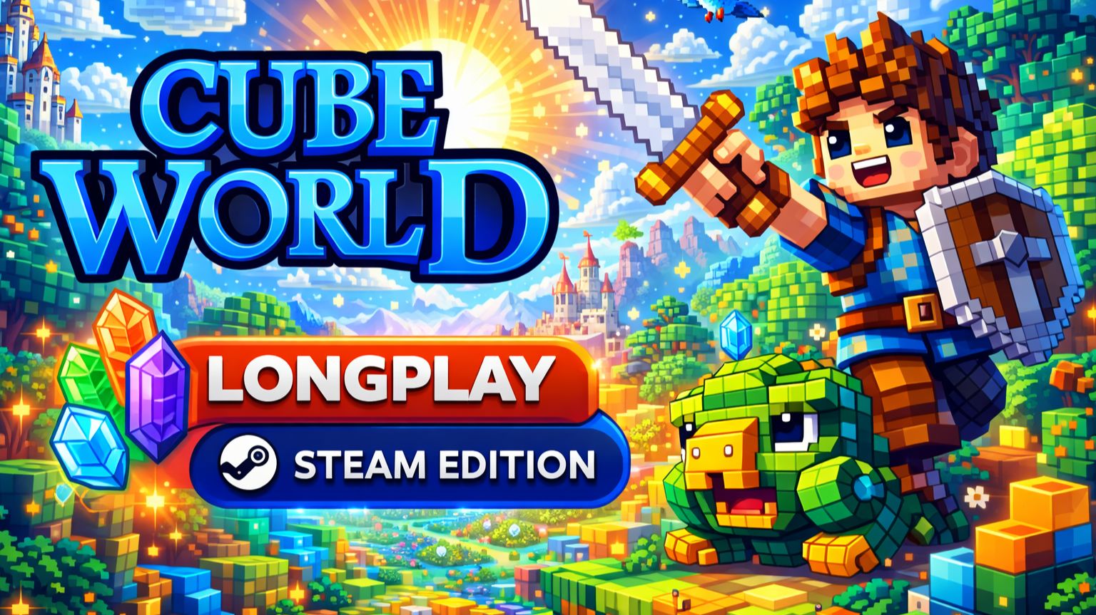 🗺️🧐 ИССЛЕДУЕМ АЛЬФУ ПОЛНОСТЬЮ 🔍 Cube World Alpha Ranger Longplay Part 1 🎮 смотреть онлайн