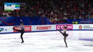 Александра Бойкова и Дмитрий Козловский. Короткая программа на Финале Гран-При России 06.03.2026.