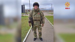 «Татарин» позывнойлӑ Боец халӗ «Хамăрăннисен вăхăчĕ» программа пулăшнипе кулленхи пурнӑҫа хӑнӑхать