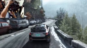 Subaru Impreza STi на гравии 🔥 Dirt Rally на Logitech G29 🏁