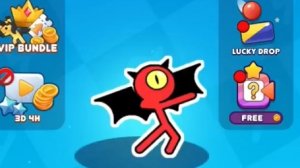 играем в Stickman Hook