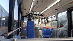 Санкт-Петербург. Поездка на электробусе Синара-6253.00 № 2512, маршрут 19