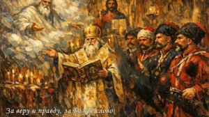 Притча о Боге и  казаке, мужской вокал