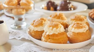 Профитроли: базовый рецепт заварного теста (первый шаг к эклерам и шу)