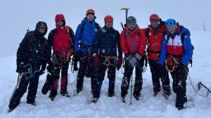 Группа Горной школы НП-2 совершила восхождение на вершину Юкспорр