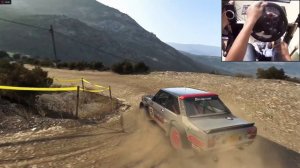 Fiat 131 Abarth на гравии 🔥 Dirt Rally на Logitech G29 🏁