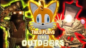 Tails plays - ROBLOX DOORS !!! The outdoors