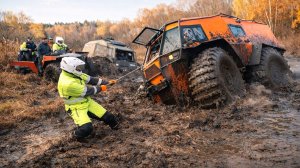 ЭТО ФИАСКО! Вездеходы ТОНУТ в БОЛОТЕ Кто пройдёт оффроуд испытание Extreme Stars на бездорожье?