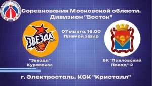 Соревнования Московской области Дивизион "Восток"