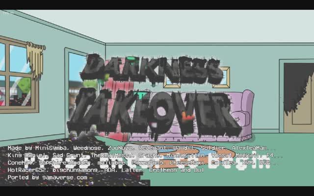 Пибби вирус поглотил Гриффинов! FNF Darkness Takeover