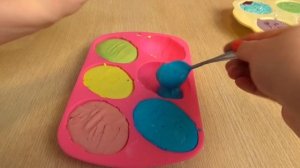 КАК СДЕЛАТЬ огромные ДВУХ цветные мелки в домашних усл